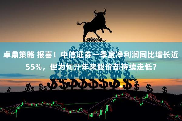 卓鼎策略 报喜！中信证券一季度净利润同比增长近55%，但为何开年来股价却持续走低？